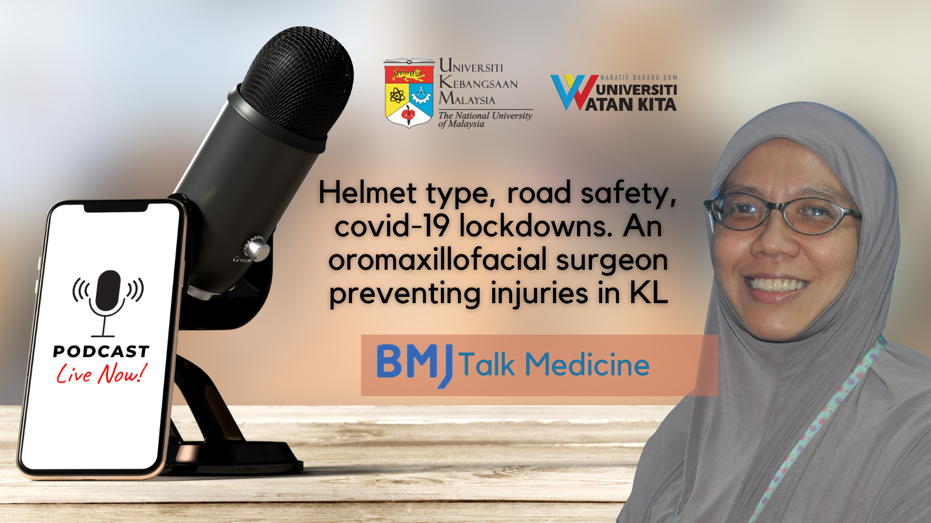 Helmet type, road safety, covid-19 lockdowns. An oromaxillofacial surgeon preventing injuries in KL